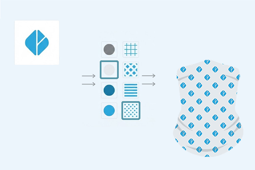 Logo only pattern preview